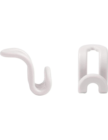 25 Ganchos Conector de Perchas PCTC Gris Ahorra Espacio 25 Ganchos Conector de Perchas PCTC Gris Ahorra Espacio