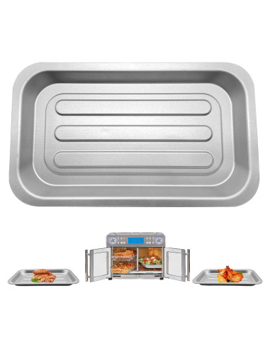 Bandeja de Acero Inoxidable para Freidora de Aire Emeril Lagasse 29.2x17cm