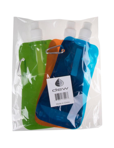 Botellas de Agua Plegables Clever Creations 3 Pack 480 mL