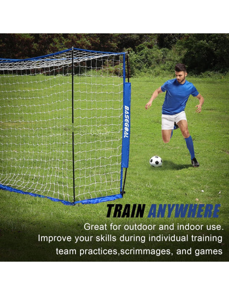 Portería de Fútbol BaseGoal 1.83m x 1.22m Plegable con Escalera Portería de Fútbol BaseGoal 1.83m x 1.22m Plegable con Escalera