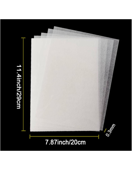 Hojas de Plástico Termocontraíble Wayyoo 25 PCS 20.3x29cm Hojas de Plástico Termocontraíble Wayyoo 25 PCS 20.3x29cm