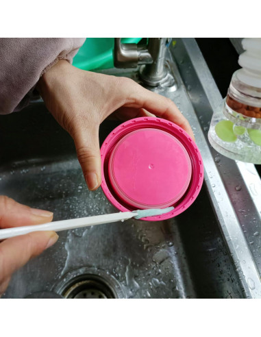 Cepillo Mini Coralpearl para Limpieza de Esquinas y Grietas
