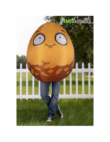 Disfraz Inflable Pared-Nuez Plantas Vs Zombis Adulto