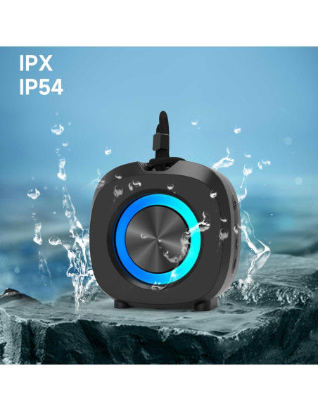 Altavoz Bluetooth Portátil WUIUHOU WU03B IPX5 15h Negro Altavoz Bluetooth Portátil WUIUHOU WU03B IPX5 15h Negro