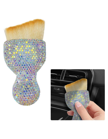 Cepillo de Detalle para Interior de Coche DXNQ - Cerdas Suaves Cepillo de Detalle para Interior de Coche DXNQ - Cerdas Suaves