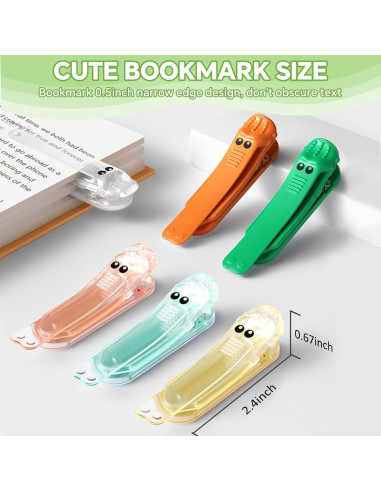 3 Marcadores Automáticos de Silicona ZZWS para Lectura