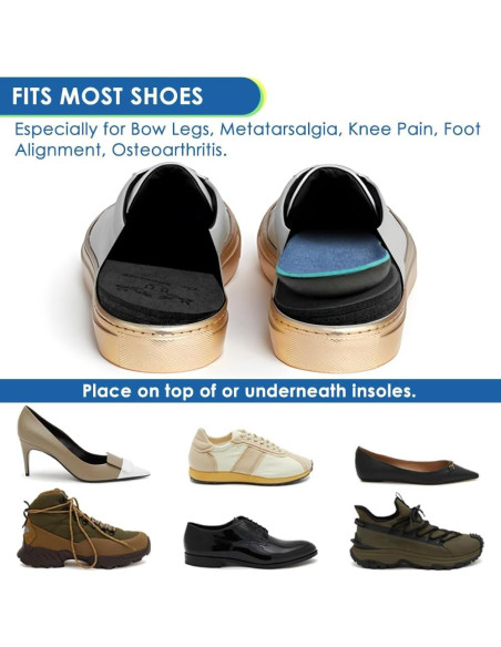 Plantillas Ortopédicas Dr. Shoesert 3 Capas Ajustables - Negro, Pequeño Plantillas Ortopédicas Dr. Shoesert 3 Capas Ajustables - Negro, Pequeño
