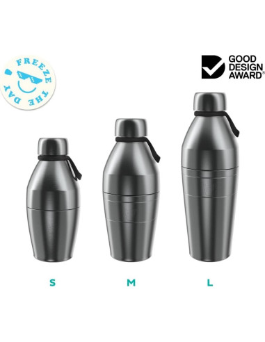 Botella Térmica KeepCup 18oz Acero Inoxidable Negra