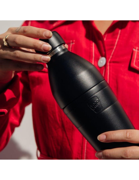 Botella Térmica KeepCup 18oz Acero Inoxidable Negra Botella Térmica KeepCup 18oz Acero Inoxidable Negra