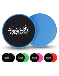 Discos Deslizantes Celebrita MMA para Ejercicio - 17.78 cm