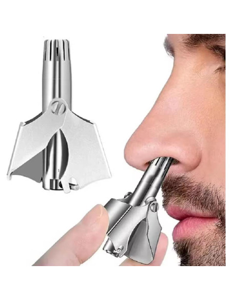 Recortador de Vello Nasal AALFA Acero Inoxidable Manual Recortador de Vello Nasal AALFA Acero Inoxidable Manual