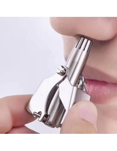 Recortador de Vello Nasal AALFA Acero Inoxidable Manual