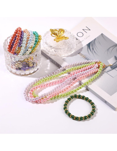 Kit de Fabricación de Pulseras RACIOCK - 750 Perlas 8mm
