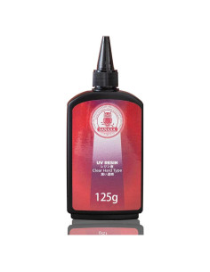 Resina UV SANAAA 125g Cristalina para Joyería DIY Curado Rápido