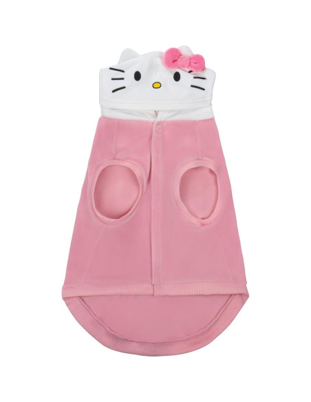 Sudadera para Perro Hello Kitty - Terciopelo Suave Pequeño Sudadera para Perro Hello Kitty - Terciopelo Suave Pequeño