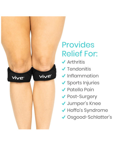 Faja Rodilla Osgood Schlatter Vive - Soporte Tendón Rótula