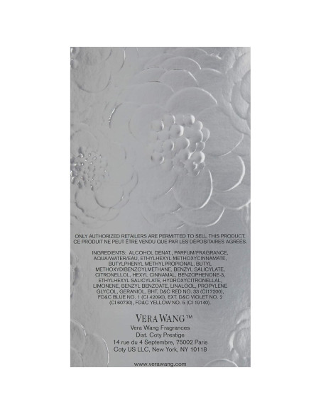 Vera Wang Anniversary Eau de Parfum 100 ml Floral Fruity Vera Wang Anniversary Eau de Parfum 100 ml Floral Fruity