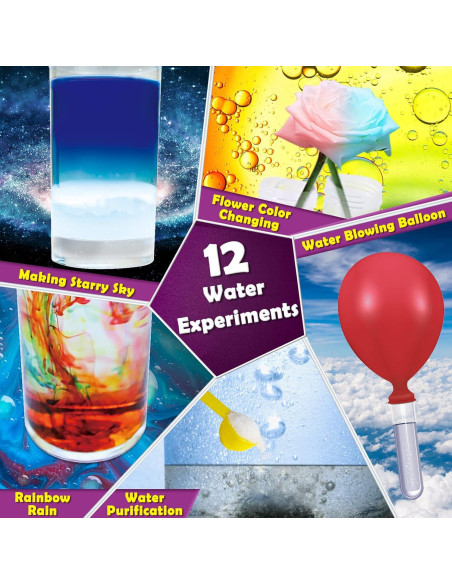 Kit de Ciencia UNGLINGA 30 Experimentos con Bata de Laboratorio Kit de Ciencia UNGLINGA 30 Experimentos con Bata de Laboratorio