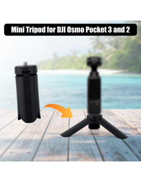 Mini Trípode Portátil BOXOB para DJI Osmo Pocket 3 y 2 Mini Trípode Portátil BOXOB para DJI Osmo Pocket 3 y 2