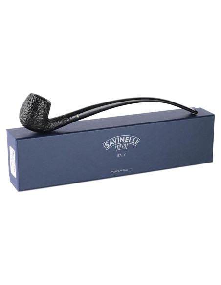 Pipa Savinelli Churchwarden 601 - Madera de Brezo Hecha a Mano Pipa Savinelli Churchwarden 601 - Madera de Brezo Hecha a Mano