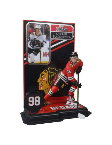 Figura de acción Connor Bedard Blackhawks McFarlane NHL