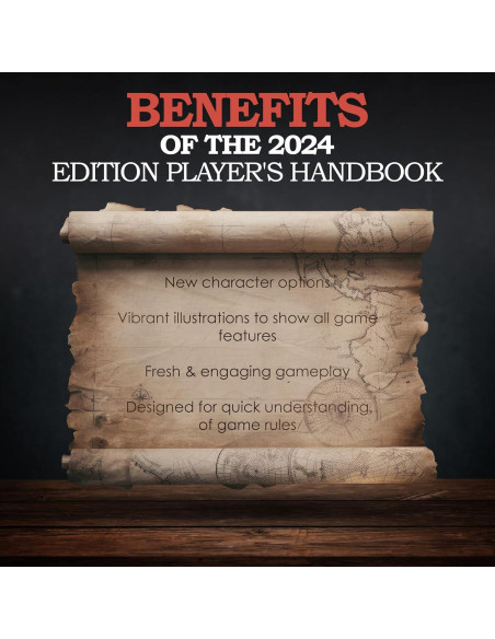 Manual del Jugador Dungeons and Dragons 2024 CraftyCrocodile con Dados Manual del Jugador Dungeons and Dragons 2024 CraftyCrocodile con Dados