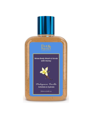 Jabón y Exfoliante Corporal Blue Nectar Vainilla 248 ml