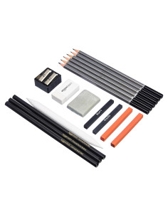 Conjunto de lápices de dibujo Amazon Basics 816 unidades