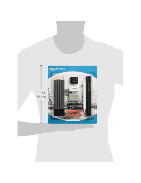 Conjunto de lápices de dibujo Amazon Basics 816 unidades Conjunto de lápices de dibujo Amazon Basics 816 unidades