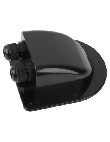 Entrada de Cable Solar Impermeable QCG Doble Negro 2-6mm