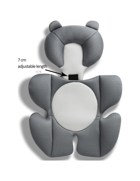 Cojín de Soporte para Bebé G Ganen Ajustable Gris Oscuro Cojín de Soporte para Bebé G Ganen Ajustable Gris Oscuro