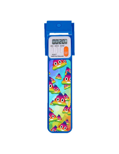Marcador Digital Mark-My-Time con Luz LED 3D Arcoíris