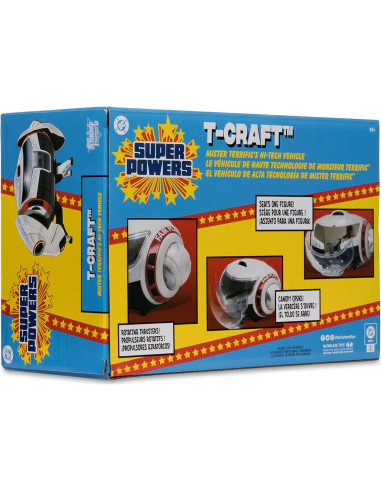 Vehículo T-Craft Mr. Terrific McFarlane Toys - DC Super Powers