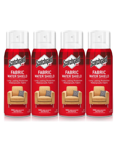 Spray Repelente de Agua Scotchgard 10 Oz - Paquete de 4