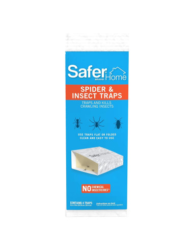 Trampa Adhesiva Safer Home SH400 para Insectos - 4 Unidades
