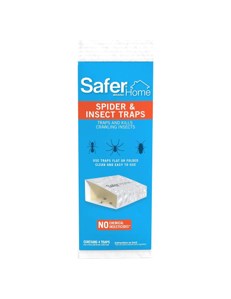 Trampa Adhesiva Safer Home SH400 para Insectos - 4 Unidades Trampa Adhesiva Safer Home SH400 para Insectos - 4 Unidades