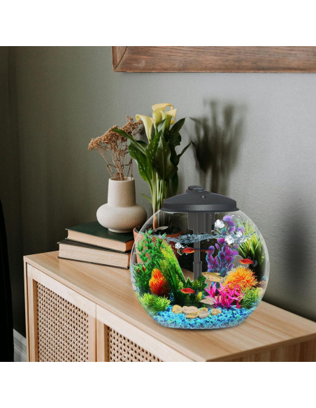 Acuario 11.4L SW PRODUCTS con Filtro y Luz LED Acuario 11.4L SW PRODUCTS con Filtro y Luz LED