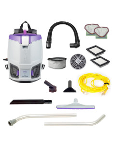Aspiradora de Mochila ProTeam 3L con Kit de Herramientas 2 Piezas