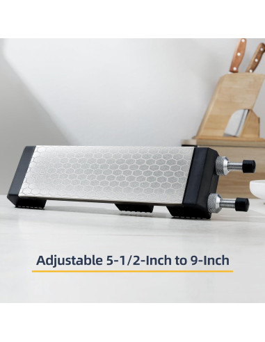 Soporte para piedra de afilar S SATC ajustable 14-23 cm