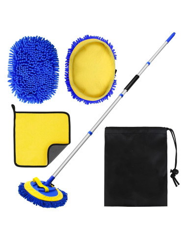Kit de limpieza de coche COFSODI con mango desmontable 157 cm