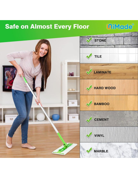 Paños de Barrido Seco UNIMADE 180 Unidades para Swiffer Paños de Barrido Seco UNIMADE 180 Unidades para Swiffer