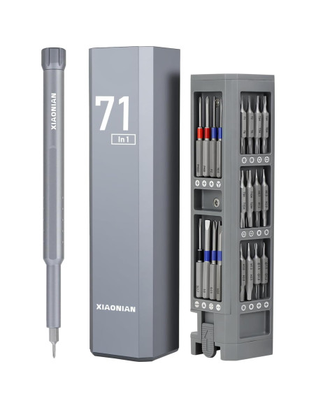 Juego de Destornilladores de Precisión 71 en 1 XIAONIAN Juego de Destornilladores de Precisión 71 en 1 XIAONIAN