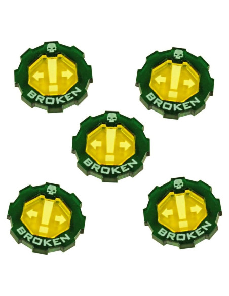 Fichas de Acción Bicolor LITKO para Warhammer y Necromunda Fichas de Acción Bicolor LITKO para Warhammer y Necromunda