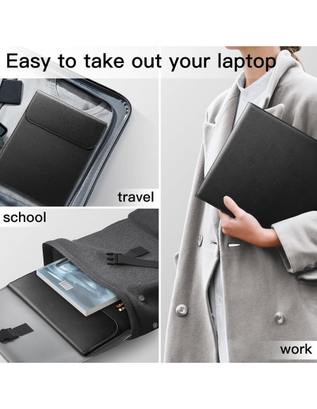 Funda delgada JETech para MacBook Air/Pro 13" Negro Funda delgada JETech para MacBook Air/Pro 13" Negro