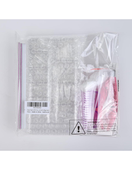 Kit de Uñas Acrílicas Teenitor - 600 Puntas Transparentes Kit de Uñas Acrílicas Teenitor - 600 Puntas Transparentes