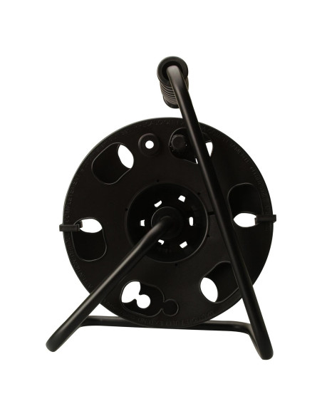 Soporte de Carrete de Extensión Metal Woods 22849 45.72m Negro Soporte de Carrete de Extensión Metal Woods 22849 45.72m Negro