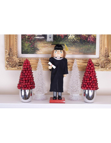 Cascanueces de Madera Clever Creations 35.56 cm Niño Graduado
