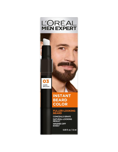 Rellenador de Barba L'Oreal Men Expert 1.48 ml Marrón Oscuro Rellenador de Barba L'Oreal Men Expert 1.48 ml Marrón Oscuro