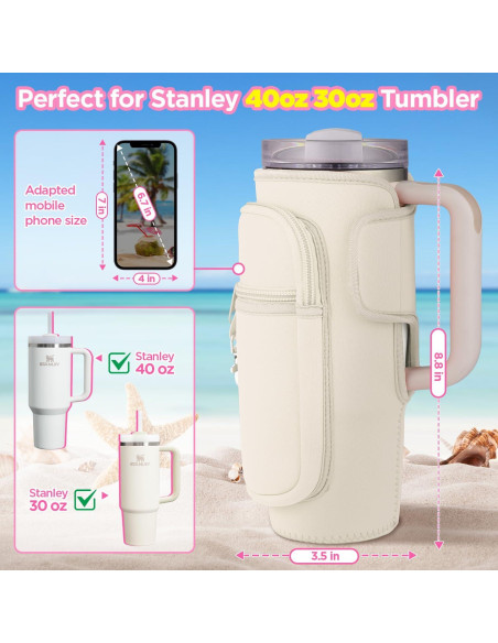 Soporte para Taza OUTXE 2 Pack para Bogg Bag Stanley 40/30 oz Soporte para Taza OUTXE 2 Pack para Bogg Bag Stanley 40/30 oz