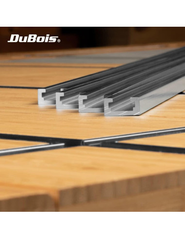 T-Rail Universal DuBois 91.44 cm Aluminio 2-Pack